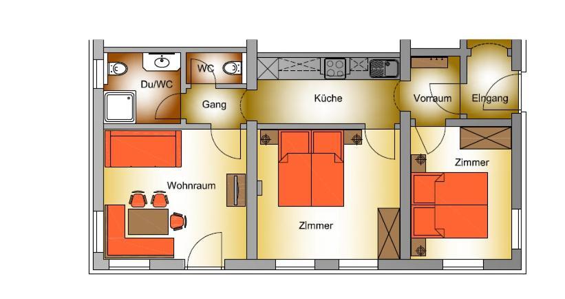 Apartment Kolb Hippach Dış mekan fotoğraf